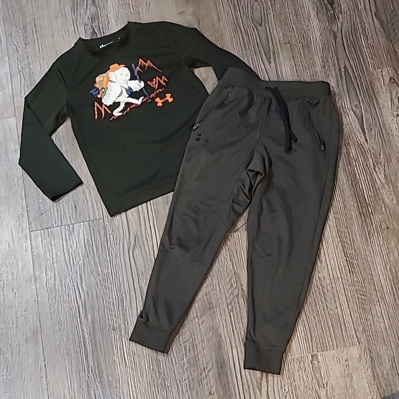 Under Armour Backpacking Yeti Matching Set Size Small - Picture 1 of 8